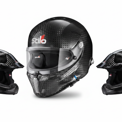 Stilo Helmets Collection — ST6 hero with Venti4 and WRX