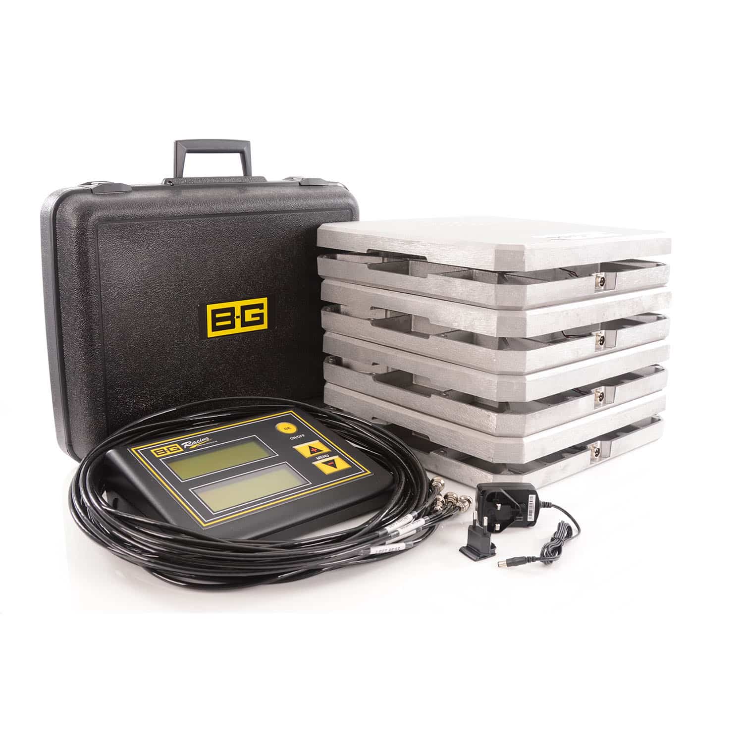 HRR: B-G Racing - Corner weight Race Car Scales ( 3 Boxes)