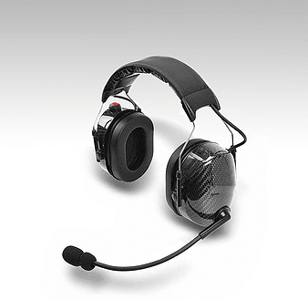 Pro Carbon Fibre Noise Cancelling Single Radio Headset