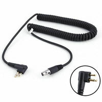 Motorola 2 Pin Coil Cord Headset Cable