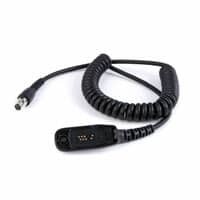 Motorola Mototrbo DP3400 and HRRD Coil Cord Headset Cable