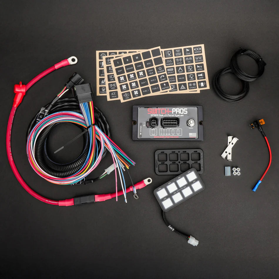 Switch-Pros - 8 Switch Panel Power System SP9100