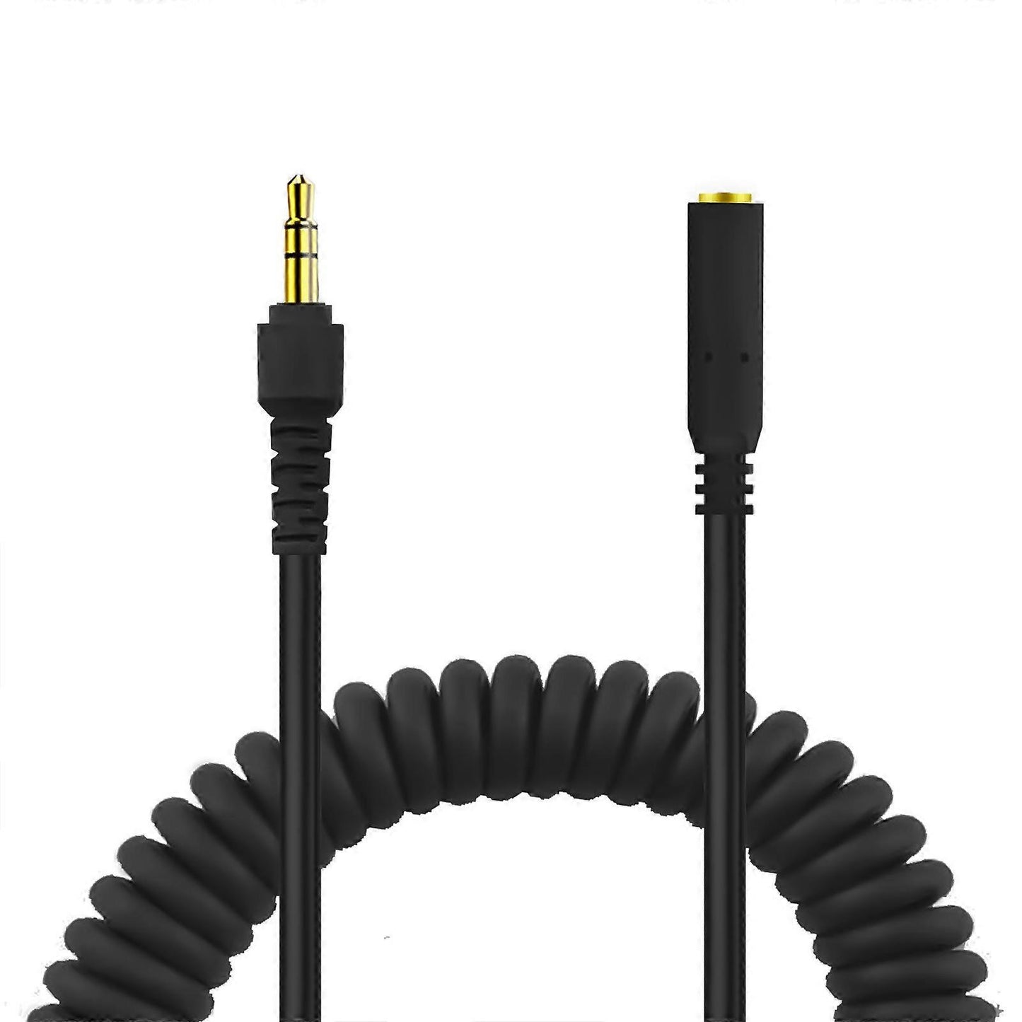 3.5mm Extension Coil Cord Cable 1M