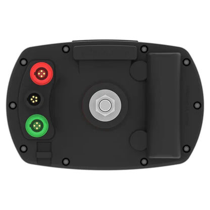 Alfano 7 1T GPS lap timer — mounted on kart steering column