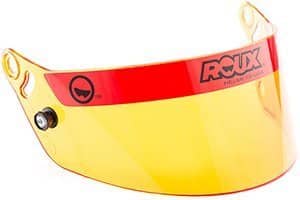 Roux Yellow visor shield