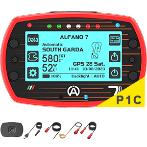 Alfano 7 2T GPS kart lap timer — 2025 current model NZ AU