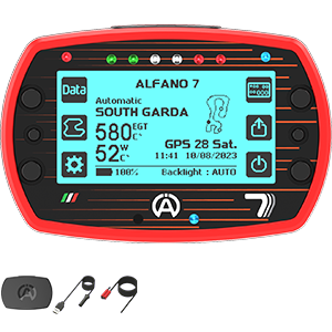 Alfano 7 2T kart lap timer — karting motorsport use NZ AU
