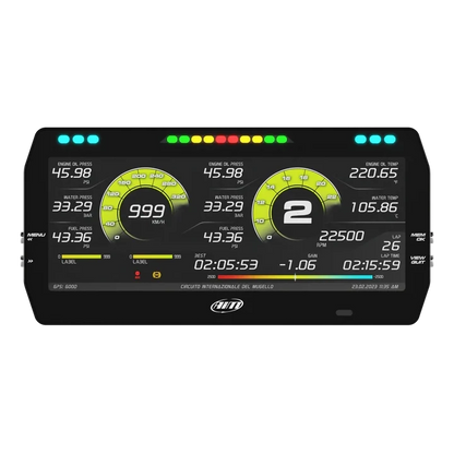 AiM MXT 1.3 Strada with race Icons