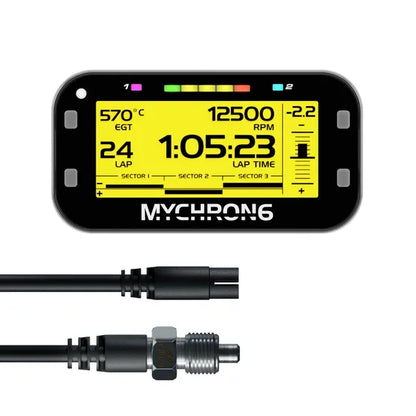 AiM MyChron 6 1T — Kart Data Logger & Lap Timer with GPS