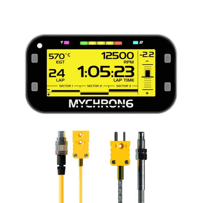 AiM MyChron 6 1T — Kart Data Logger & Lap Timer with GPS