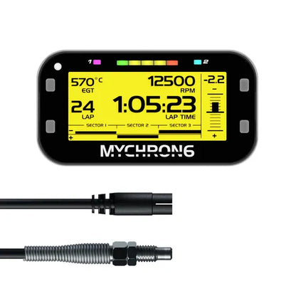 AiM MyChron 6 1T — Kart Data Logger & Lap Timer with GPS