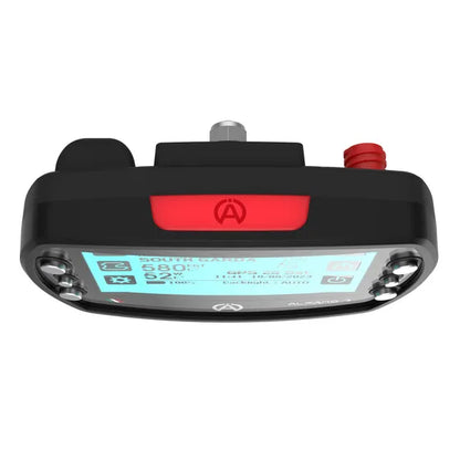 Alfano 7 2T kart lap timer — mounted on kart