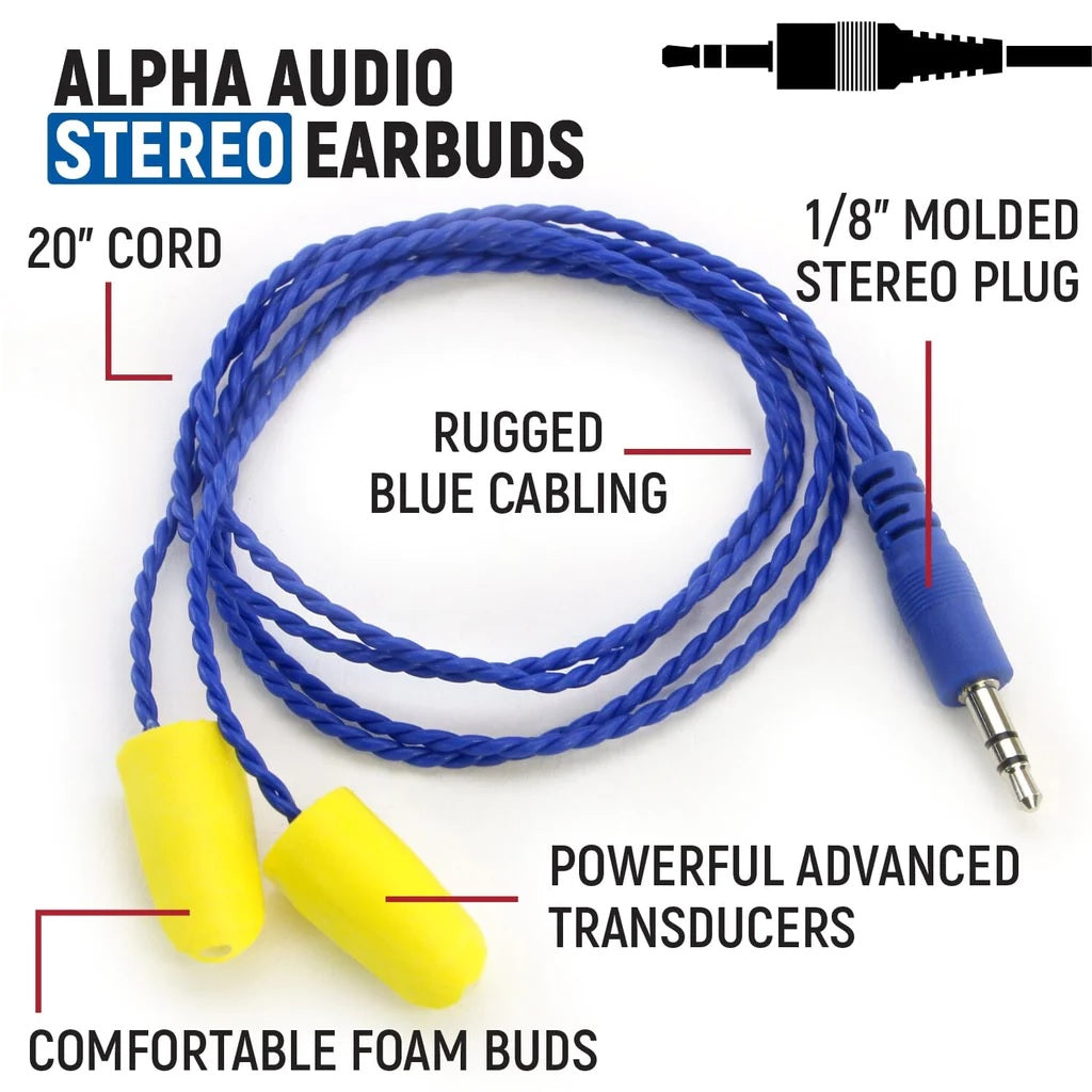 Alphabud motorsport earpieces