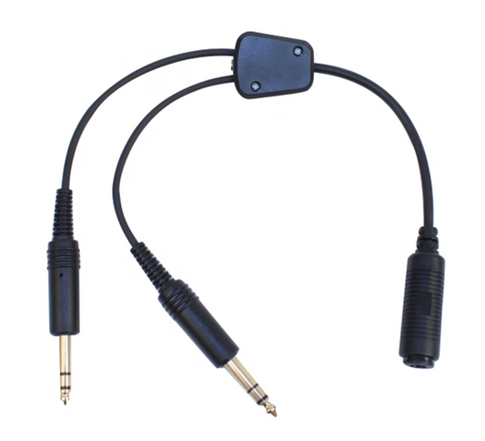 Helicopter to Dual GA Adapter