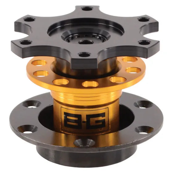 B-G Racing - Steering Wheel Quick Release - bolt-On - 6 Point