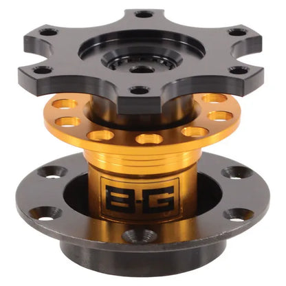 B-G Racing - Steering Wheel Quick Release - bolt-On - 6 Point