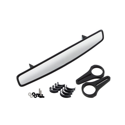 BG Racing mirror kit with bracket and spacing rubbers