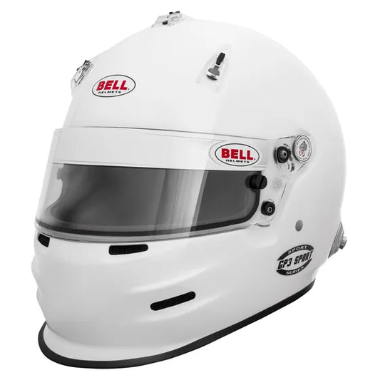 Bell GP3 White helmet