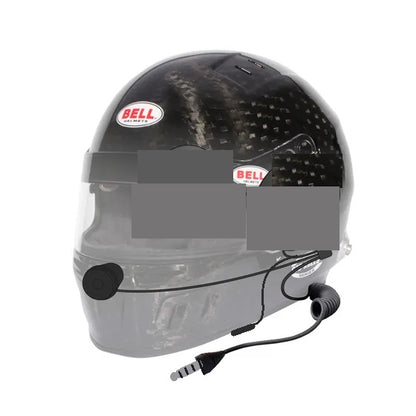 Bell GT6 Helmet - Titanium/ White with Comms FIA8859-2024