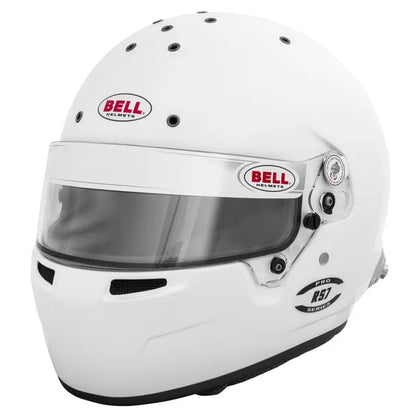 Bell RS7 Pro Helmet - Matt Black/White FIA8859-2024
