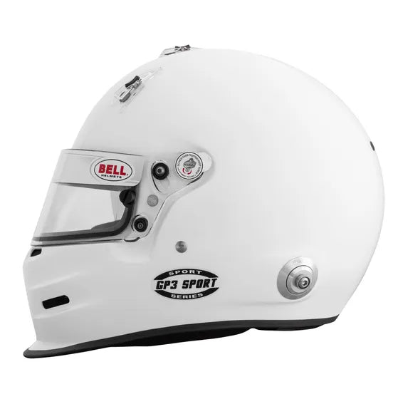 side view of GP3 full face helmet