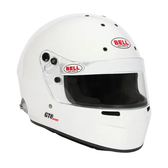 Bell Helmet GT6 Sport White FIA8859-2024