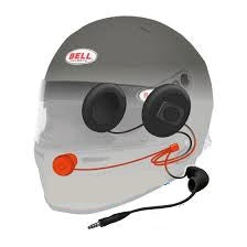 Bell GT6 Helmet - Titanium/ White with Comms FIA8859-2024