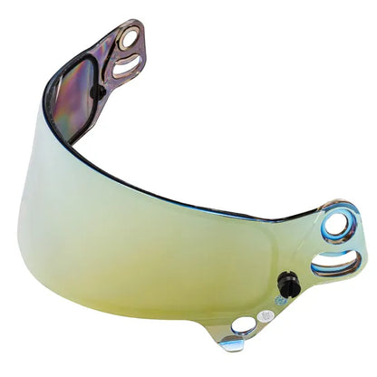 yellow Bell CMR Karting visor