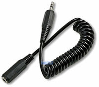 3.5mm Extension Coil Cord Cable 1M