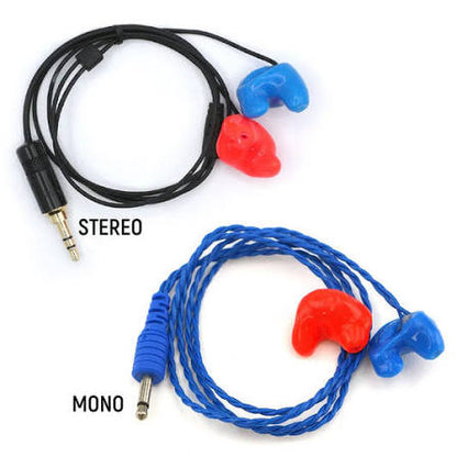 Custom-moulded professional race earpieces