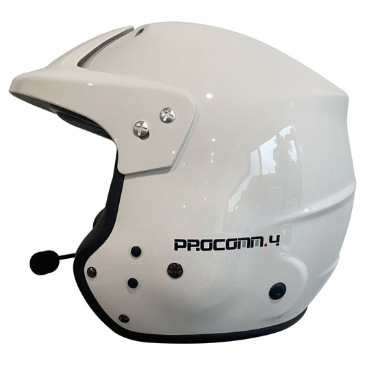 DTG Open face helmet with stilo comms