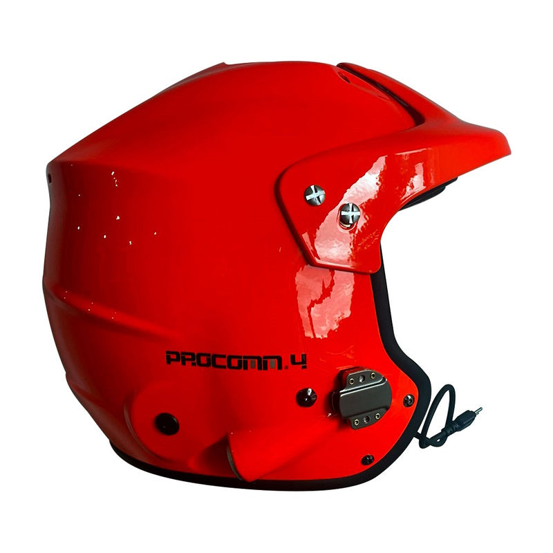 DTG Helmet with tiger offshore mask fittings and speakers fitted