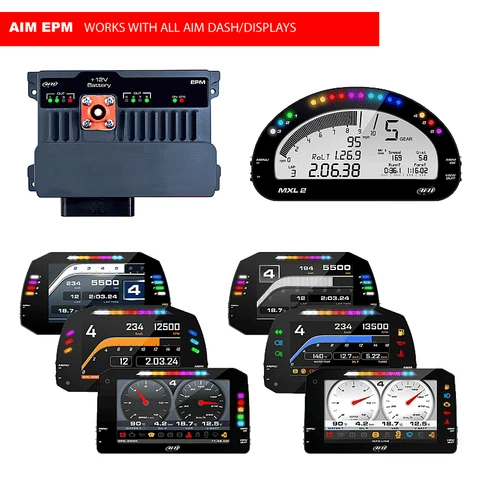 AiM EPM works with other Aim Dashes