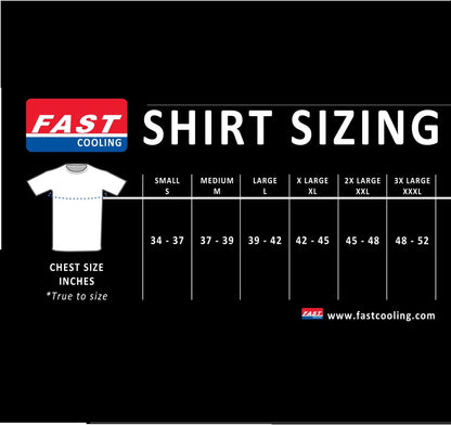 F.A.S.T Cool Shirt Fire Resistant - SFI 3.3 Certified, Hans Friendly