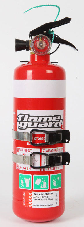 1 kg fire extinguisher with metal bands