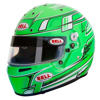 Bell Green Karting Helmet 