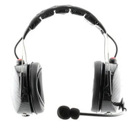 Light weight Carbon Fiber Dual Radio Headset With Dual PTT OTH