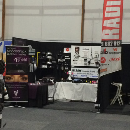 Harris Race radios rental show systems