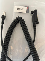 Hytera H4 to 5pin TA5 Coil Cord Headset Cable