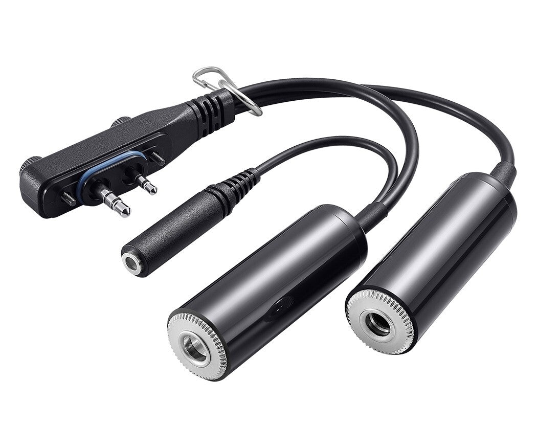 Ip.com Radio Adapter Icom Headset Adapter for Icom IC-A16 Aviation Transceiver | Harris Race ...