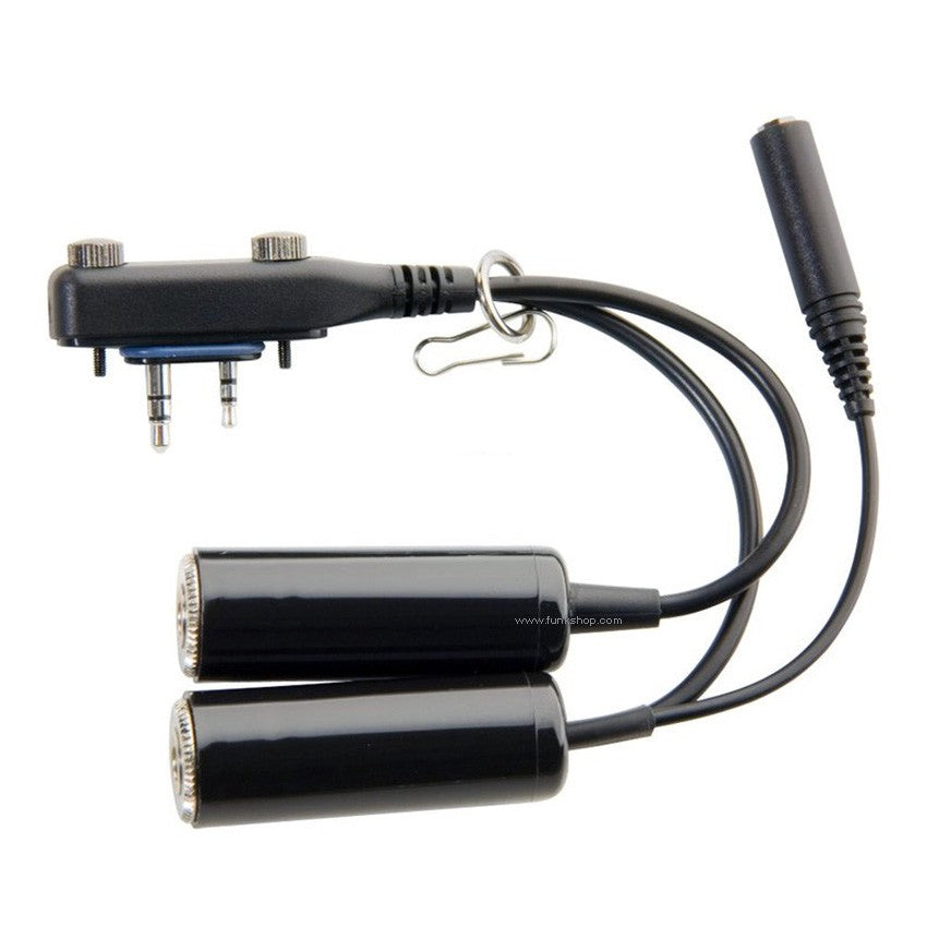Icom Headset Adapter for Icom IC-A16 Aviation Transceiver