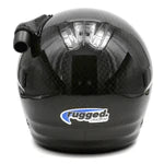back of impact helmet