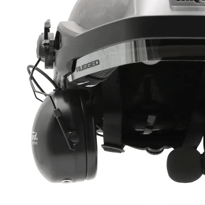MRC Opposition Half Helmet with Rail Mounted Headset - DOT