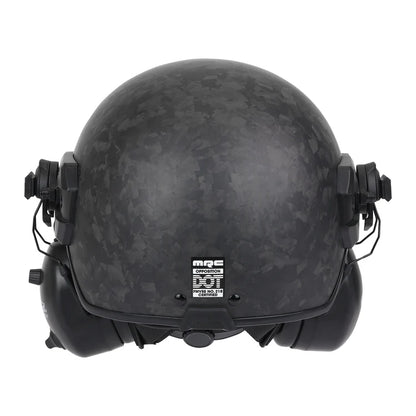 MRC Opposition Half Helmet with Rail Mounted Headset - DOT