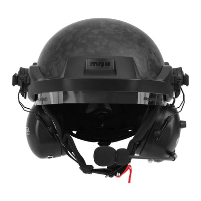 MRC Opposition Half Helmet with Rail Mounted Headset - DOT