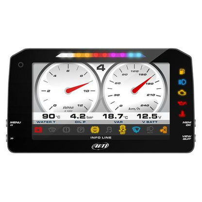 AiM MXP Strada ( No Logging) With Icons 6" Dash