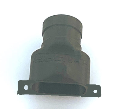 Harris Race Radios MagLock helmet adapter — 30-degree angled fitment for Stilo, Bell, Roux, Arai, Stand 21 and Zamp forced air inlets