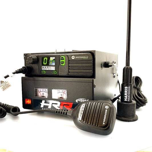 Motorola-base-radio-with-power-supply