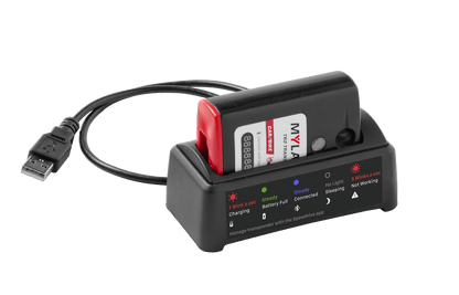 MyLaps TR2 transponder charging cradle