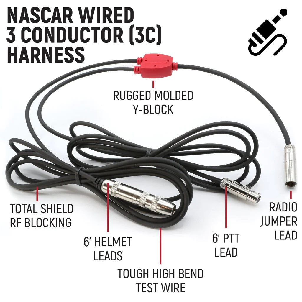 nascar radio harness